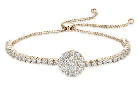 SeaFraa Diamond Bracelet Bolo 2.25 carats of diamonds in 14kt Gold