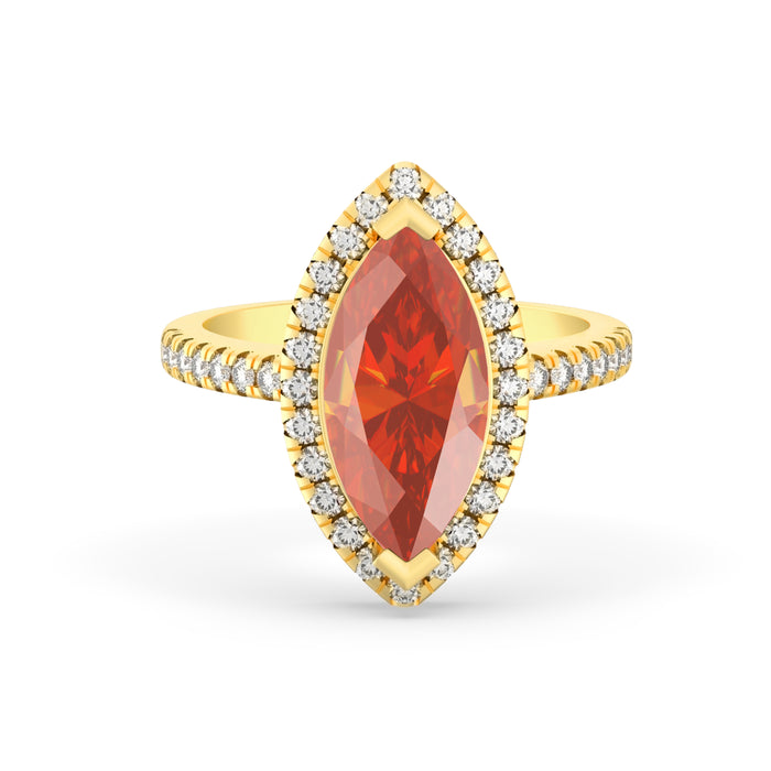 "Marvelous Marquise" Ring with 2.48ct Dominicanique