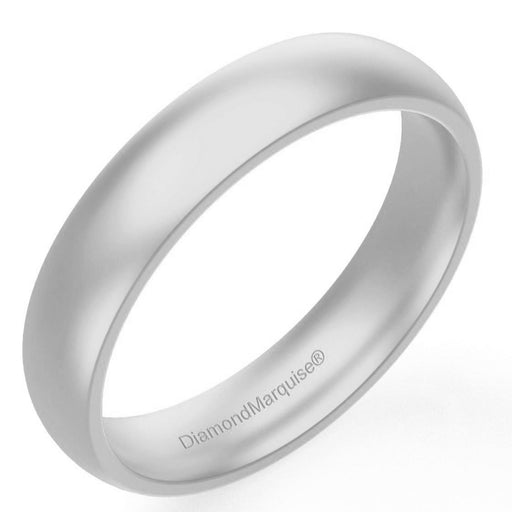 Wedding Band 14k Gold 4MM HighPolish