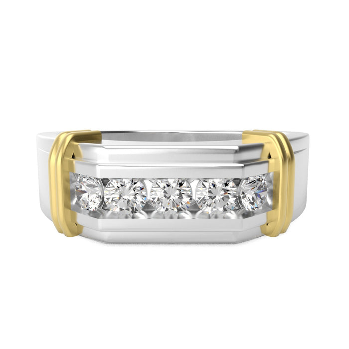 Men's Ring Diamonds 0.60 ct tw 14kt Gold