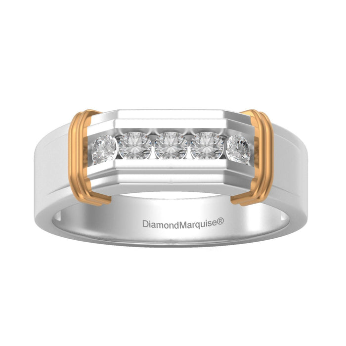 Men's Ring Diamonds 0.60 ct tw 14kt Gold