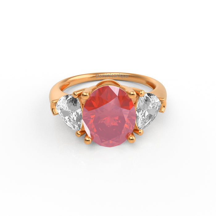 "Classic Bliss" Ring with 2.55ct Dominicanique