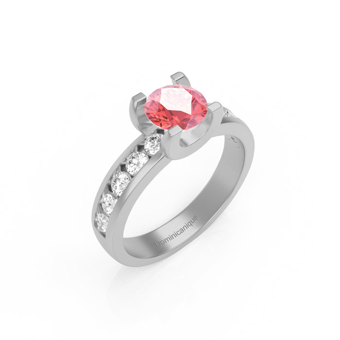 "Mine" Ring with 0.95ct Dominicanique