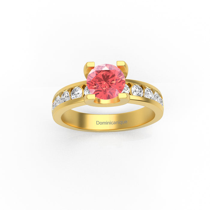 "Mine" Ring with 0.95ct Dominicanique