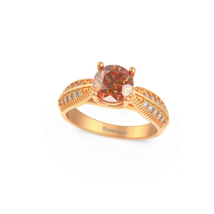 “Dual Path” Ring emphasized with Roatanique