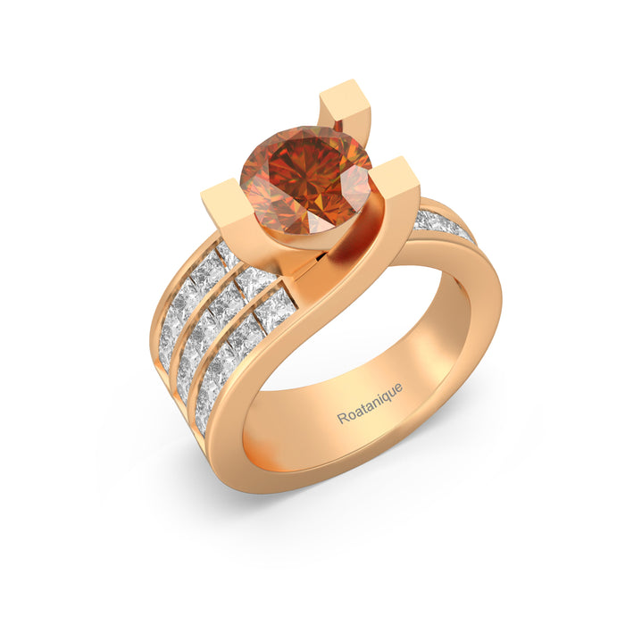 "Magnifico" Ring with 2.10ct Roatanique