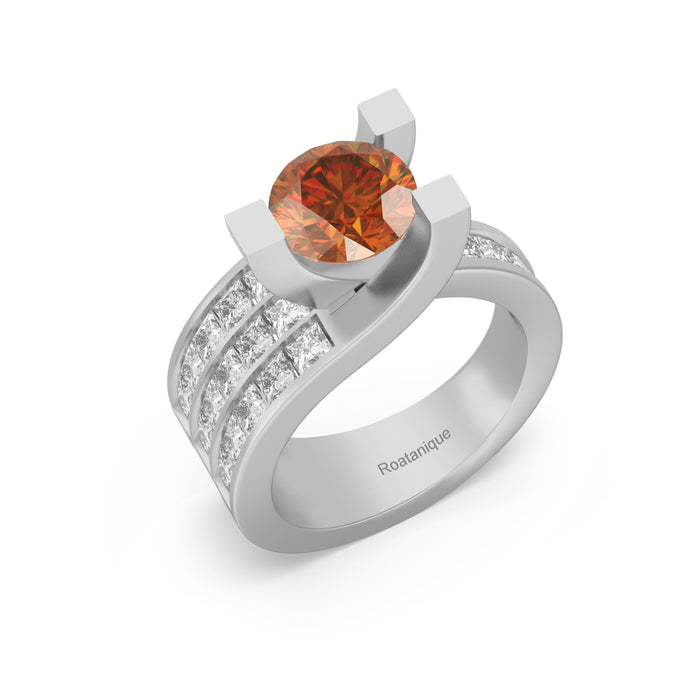 "Magnifico" Ring with 2.10ct Cozumelique
