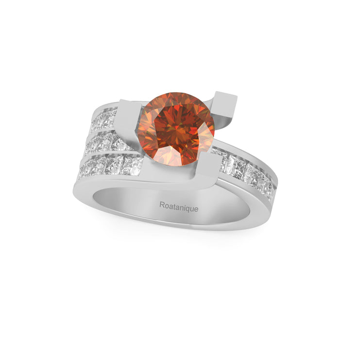 "Magnifico" Ring with 2.10ct Cozumelique