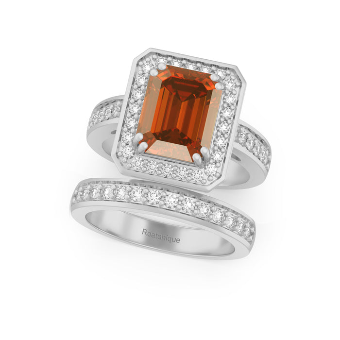 "Dynasty" Ring with 3.75ct Cozumelique