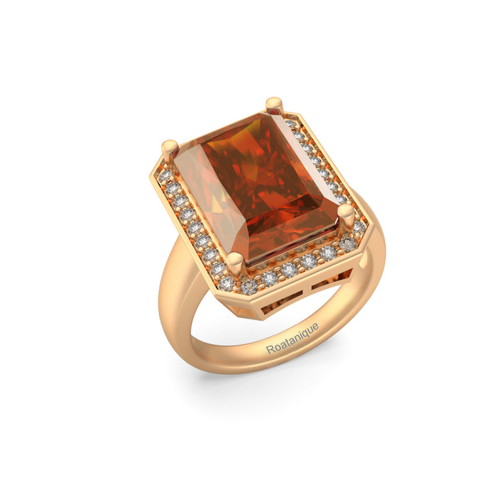 "Passion" Ring with 6.10ct Roatanique