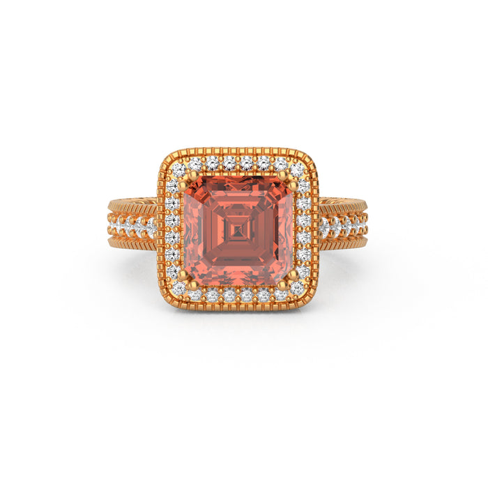"Beauty in Detail" Ring with 4.12ct Dominicanique