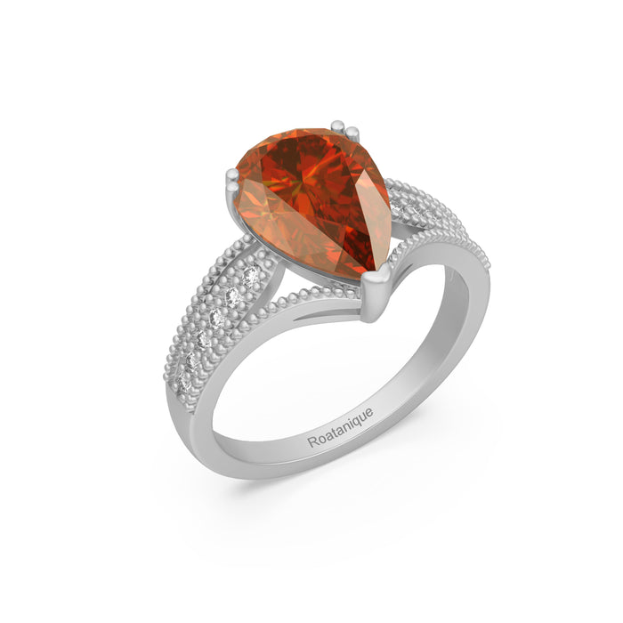 "Made in Heaven" Ring with 3.06ct Roatanique