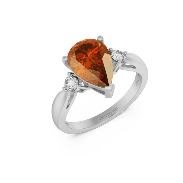 "My Rock" Ring with 3.05ct Roatanique
