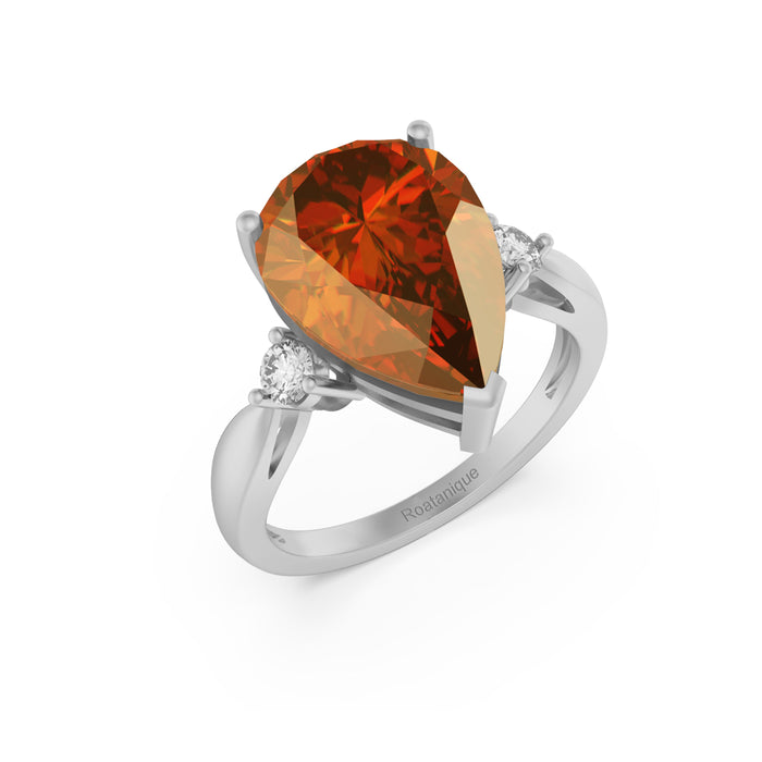 "Big Rock" Ring with 5.41ct Roatanique