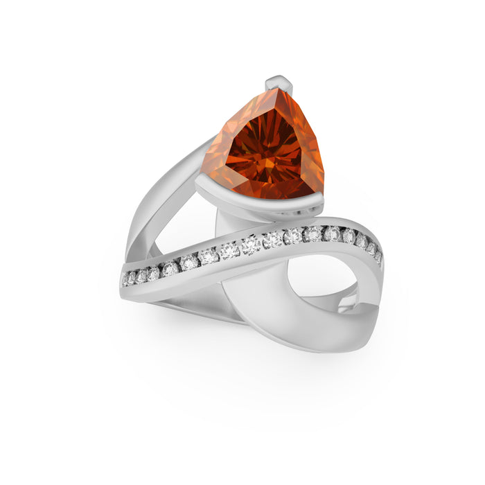 "On a Pedestal" Ring with 2.40ct Cozumelique
