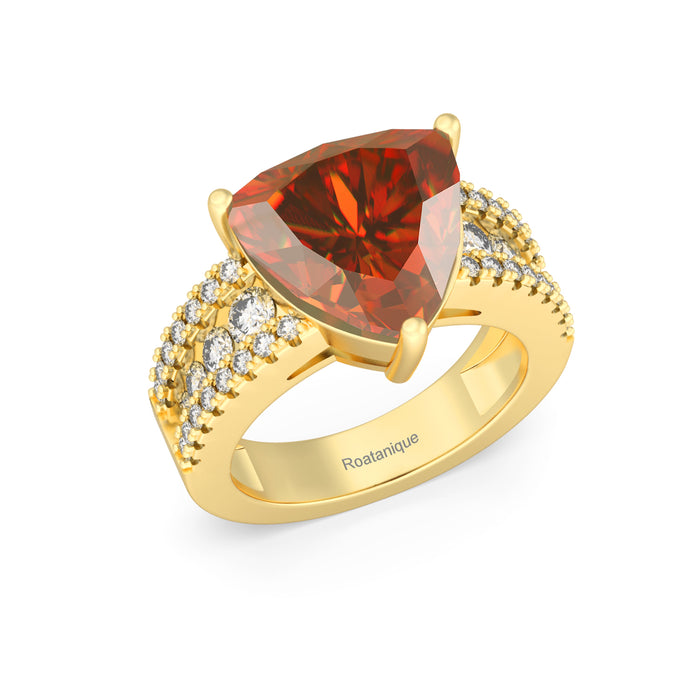 "Be Mine" Ring with 5.05ct Dominicanique