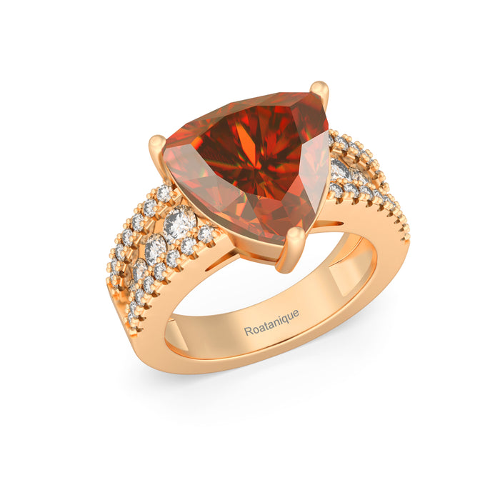 "Be Mine" Ring with 5.05ct Roatanique