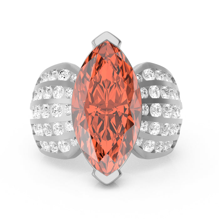 "Marquise Mama" Ring with 8.05ct Dominicanique