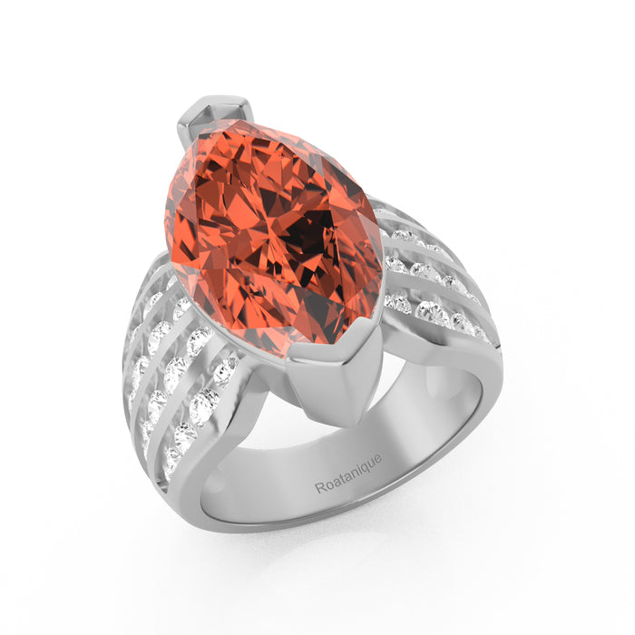 "Marquise Mama" Ring with 8.05ct Dominicanique