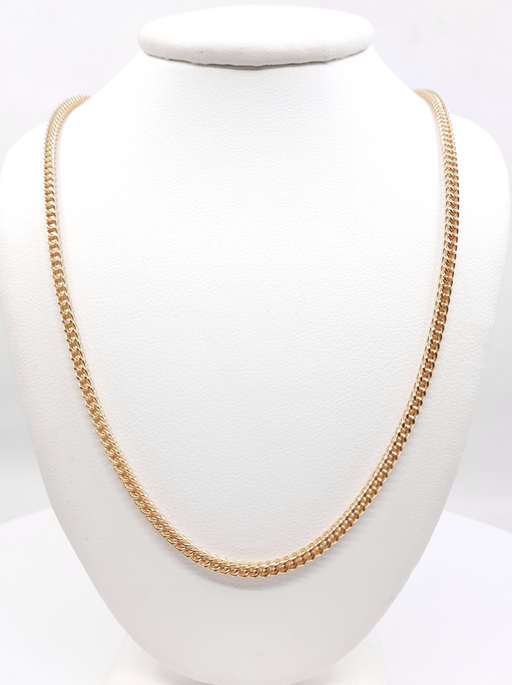 Women Franco Link Chain 14kt 1.5MM - All lengths available