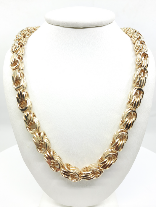 Byzantine Chain Heavy 14k 6MM - All lengths available