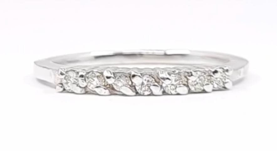 Diamond Band Women's 0.15ct tw with 14kt Gold