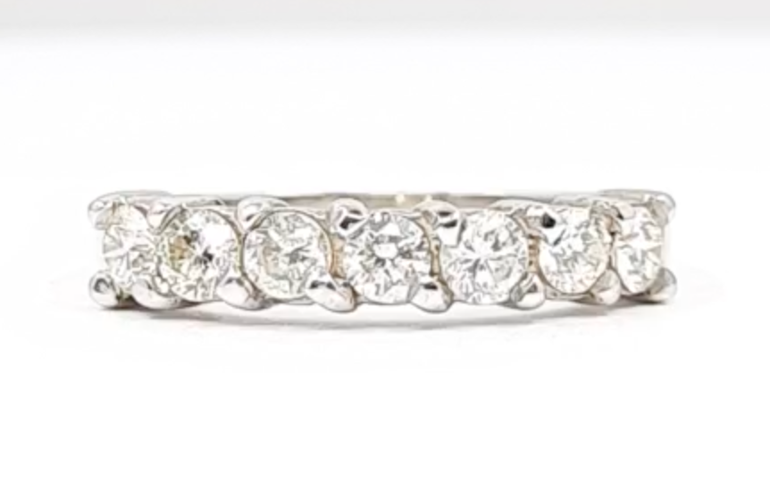 Diamond Band Prong Women's 1.00cttw 14kt Gold