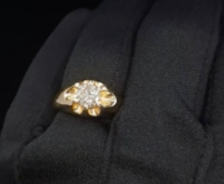 Men's Ring Diamonds 1.20 ct tw 14kt Gold