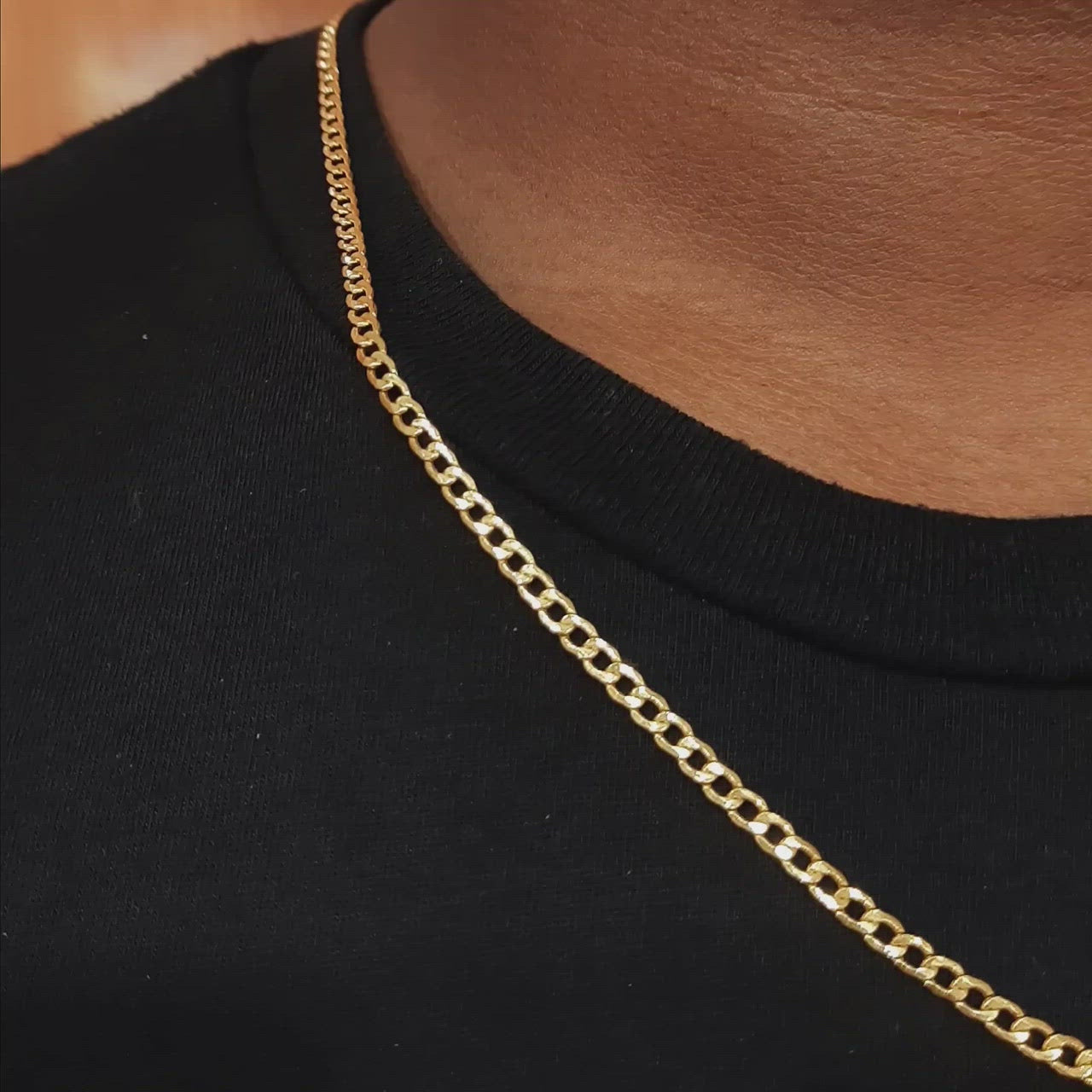 Cuban Link Chain Heavy 14k 3MM - All lengths available