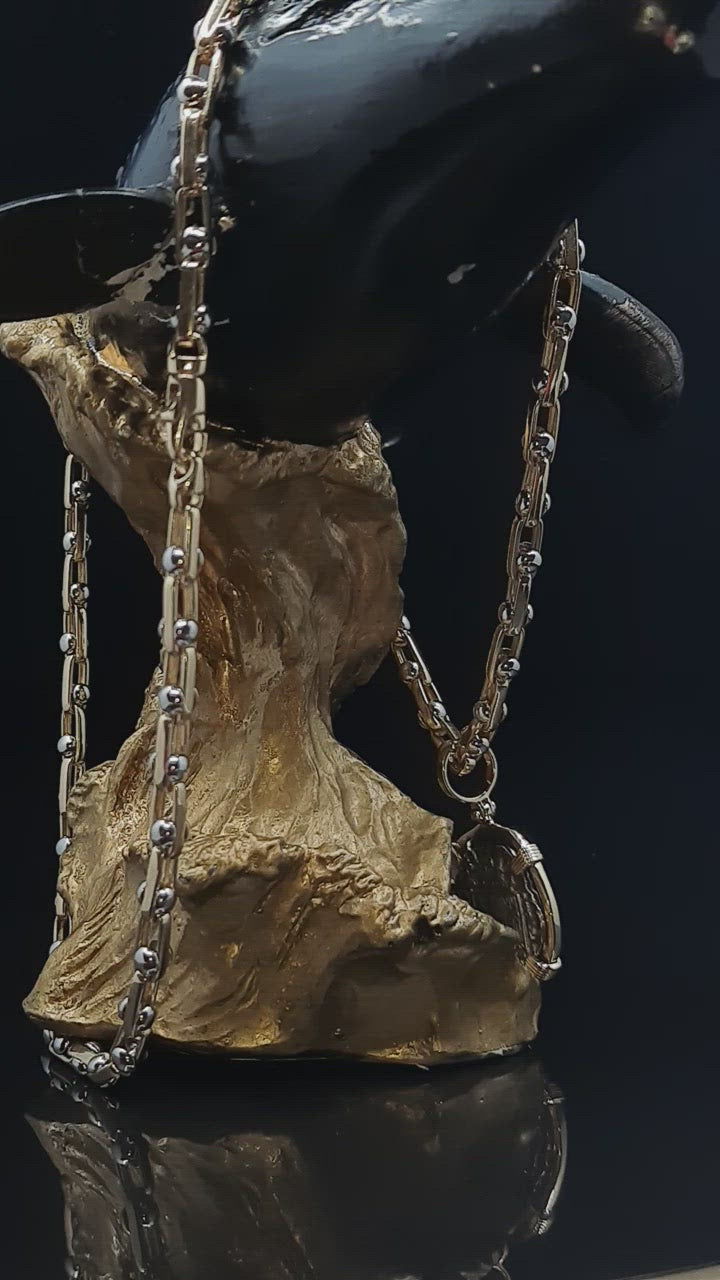 Atocha Irregular replica Coin 1inch with 14kt Gold Frame