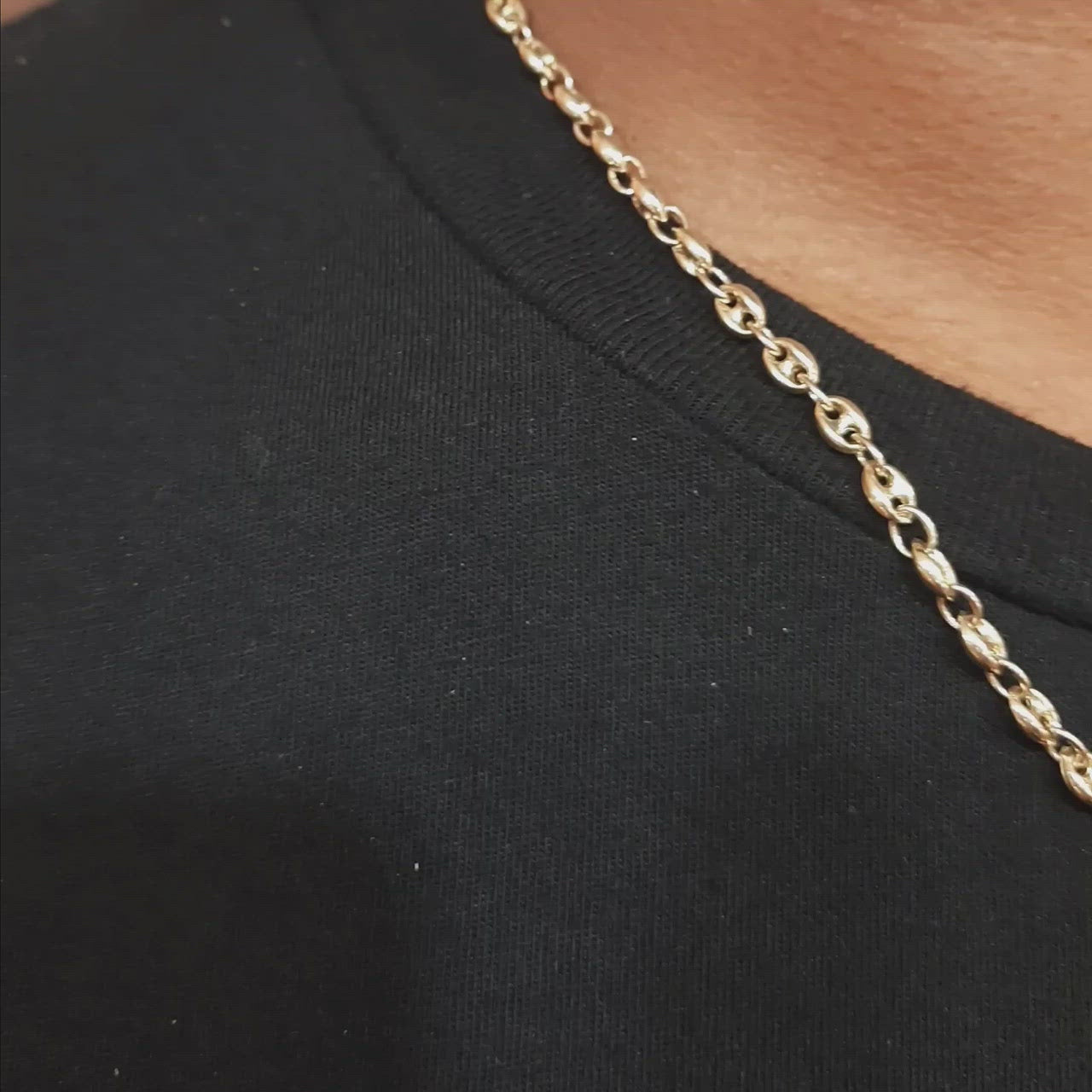 Puff Mariner Chain 14k 5MM - All lengths available